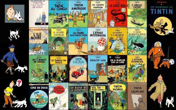 Hergé exhibition at the Grand Palais, a tribute to Tintin's creator